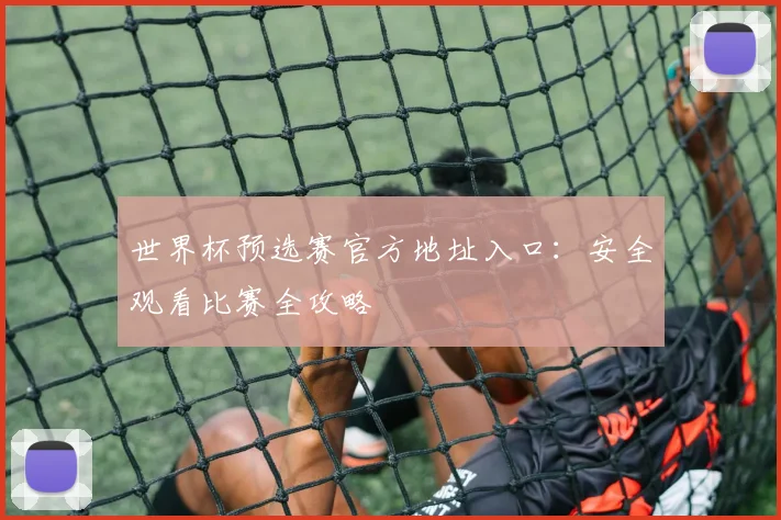 世界杯预选赛官方地址入口：安全观看比赛全攻略
